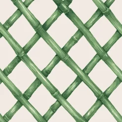 Spring^Hester & Cook Green Lattice Cocktail Napkin Set