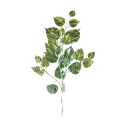 Floral^Direct Export Co. Green Metallic Leaf Spray