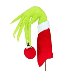 Picks^Liberty Floral Green Monster Hand Pick