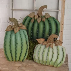 Pot Stakes^The Round Top Collection Green Pumpkins