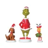 Table Decor^Department 56 Grinch, Max, & Cindy-Lou Who, Dept. 56 Village