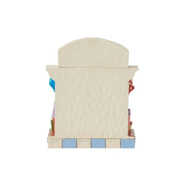 Figurines^Department 56 Grinch Peaking Out Of Fireplace Figurine, Dept. 56 Village