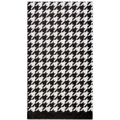 Kitchen & Dining^Sophistiplate Guest Towel, Blanc & Noir