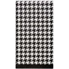 Spring^Sophistiplate Guest Towel, Blanc & Noir