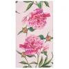 Celebrate Baby^Sophistiplate Guest Towel, Pink Peonies