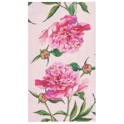 Party Diy^Sophistiplate Guest Towel, Pink Peonies