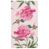 Wedding Showers^Sophistiplate Guest Towel, Pink Peonies