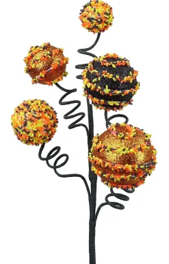 Picks^Liberty Floral Halloween Cake Pop Sprinkle Pick