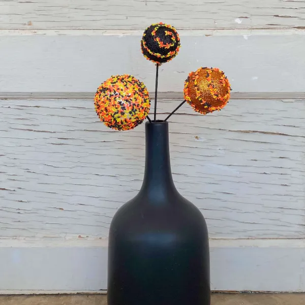 Picks^Liberty Floral Halloween Cake Pop Sprinkle Pick