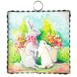 Wall Decor^The Round Top Collection Hamilton Bunny Love Mini Gallery Art