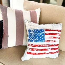 Pillows^The Round Top Collection Hamilton Ole Glory Pillow
