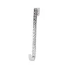Wreaths^K&K INTERIORS Hammered Silver Wreath Hanger