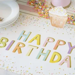 Kitchen & Dining^Hester & Cook Happy Birthday Sprinkle Placemat Sheets