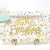 Table Decor^Happy Everything Happy Dot Mini Rectangle Platter By !