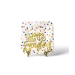 Kitchen & Dining^Happy Everything Happy Dot Mini Square Entertaining Platter By !