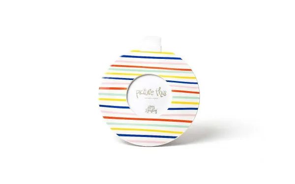 Celebrate Birthday^Happy Everything Happy Line Up Medium Stripe Mini Frame By !