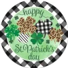 Focal Points^Craig Bachman Happy St. Patrick's Day Sign, 8"
