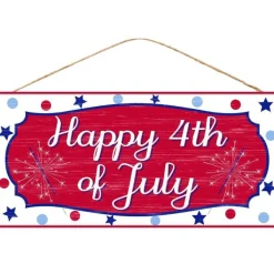 Focal Points^Craig Bachman Happy 4Th Of July Sign