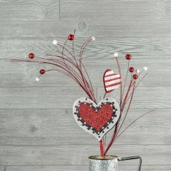 Floral^Liberty Floral Heart Ball Spray