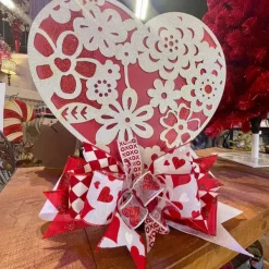 Ribbon^Reliant Ribbon Heart Glitter Tales Ribbon, 2.5