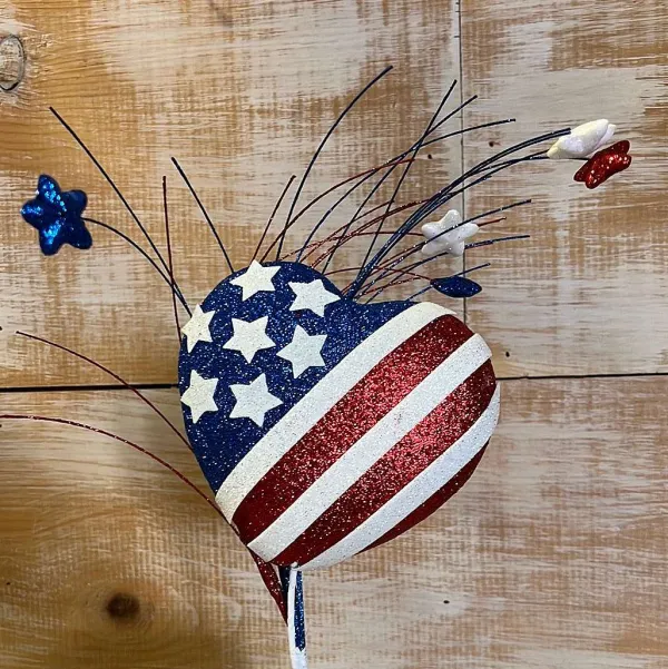 Floral^Liberty Floral Heart Of America Spray