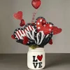 Floral^Craig Bachman Heart Spring Spray, 22.5"