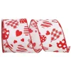 Ribbon^Reliant Ribbon Hearts Galore Ribbon, 2.5" X 10Yd