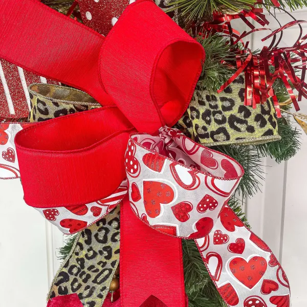 Ribbon^Reliant Ribbon Hearts Galore Ribbon, 2.5" X 10Yd
