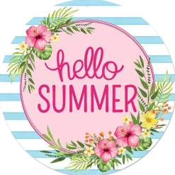 Signs^Craig Bachman Hello Summer Floral Sign