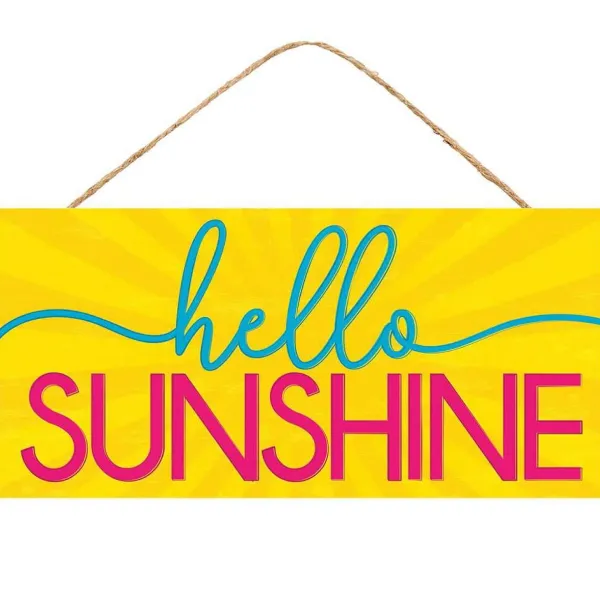 Focal Points^Craig Bachman Hello Sunshine Sign