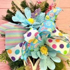 Spring^Farrisilk Herringbone Multicolored Stripes 4"X10Yd