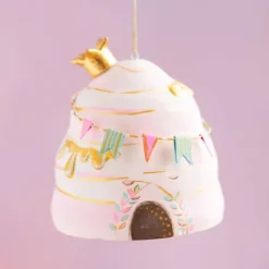 Spring^Glitterville Hive Ornament By