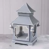 Spring^Beatriz Ball Holiday Pagoda Lantern, Blue