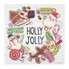 Wall Decor^The Round Top Collection Holly Jolly Wreath Gallery Art