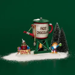 Table Decor^Department 56 Hot Chocolate Tower Dept. 56 Village