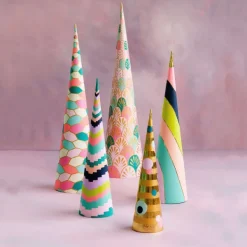 Home Accents^Glitterville House Of Glitter Cone Tree By