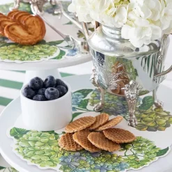 Spring^Hester & Cook Hydrangea Serving Papers