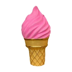 Figurines^Glitterville Ice Cream Cone Tabletop Display By