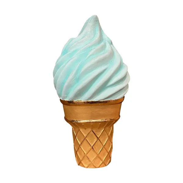 Figurines^Glitterville Ice Cream Cone Tabletop Display By