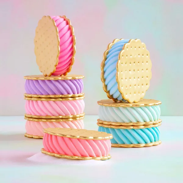 Table Decor^Glitterville Ice Cream Sandwich Display By
