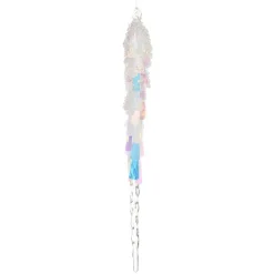 Winter^Regency Iridescent Icicle Ornament, 14"