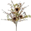 Sprays^Liberty Floral Ivory Sunflower Berry Filler Bush