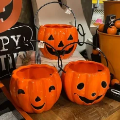Home Accents^Transpac Jack-O-Lantern Bowl