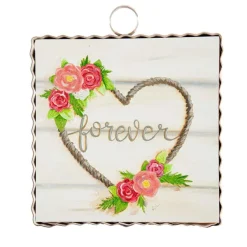 Wall Decor^The Round Top Collection Kross Forever Rope Heart Mini Gallery Art