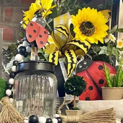 Spring^The Round Top Collection Lady Bug Finial