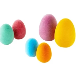 Home Accents^180 Degrees Large Flocked Egg Figurine