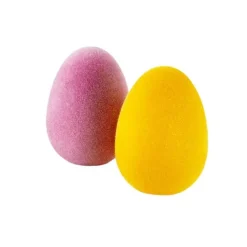 Home Accents^180 Degrees Large Flocked Egg Figurine