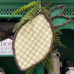 Door Decor^Craig Bachman Lemon Fabric Grapevine Door Design