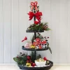 Table Decor^The Round Top Collection Leopard Package Finial