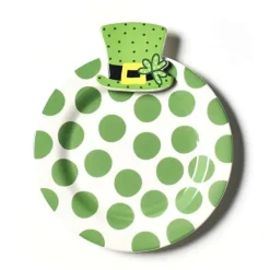 Table Decor^Happy Everything Leprechaun Hat Embellishment Plate By !